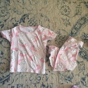 Snails and owls  pajama lot (18-24 months)